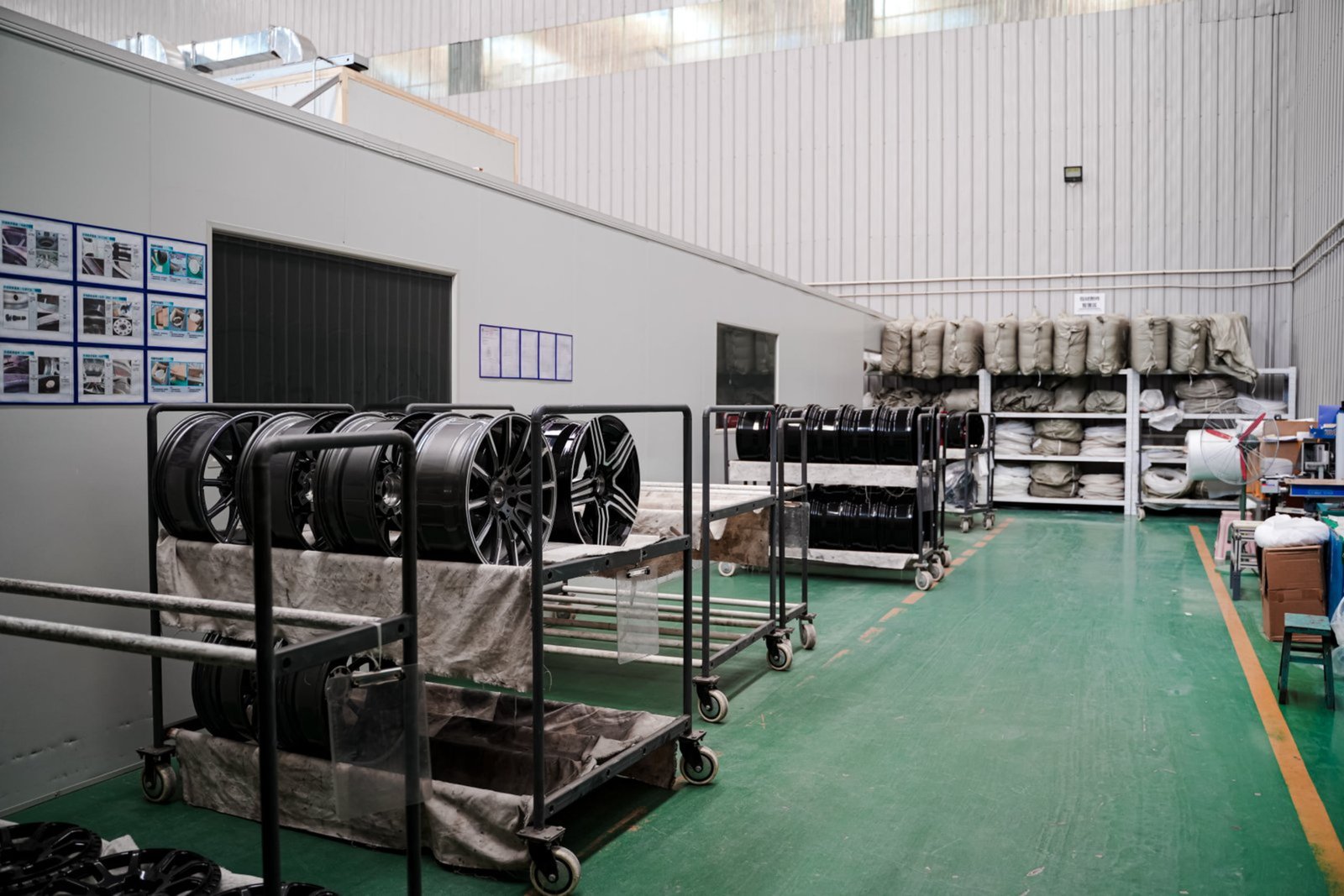 Forged wheel production process