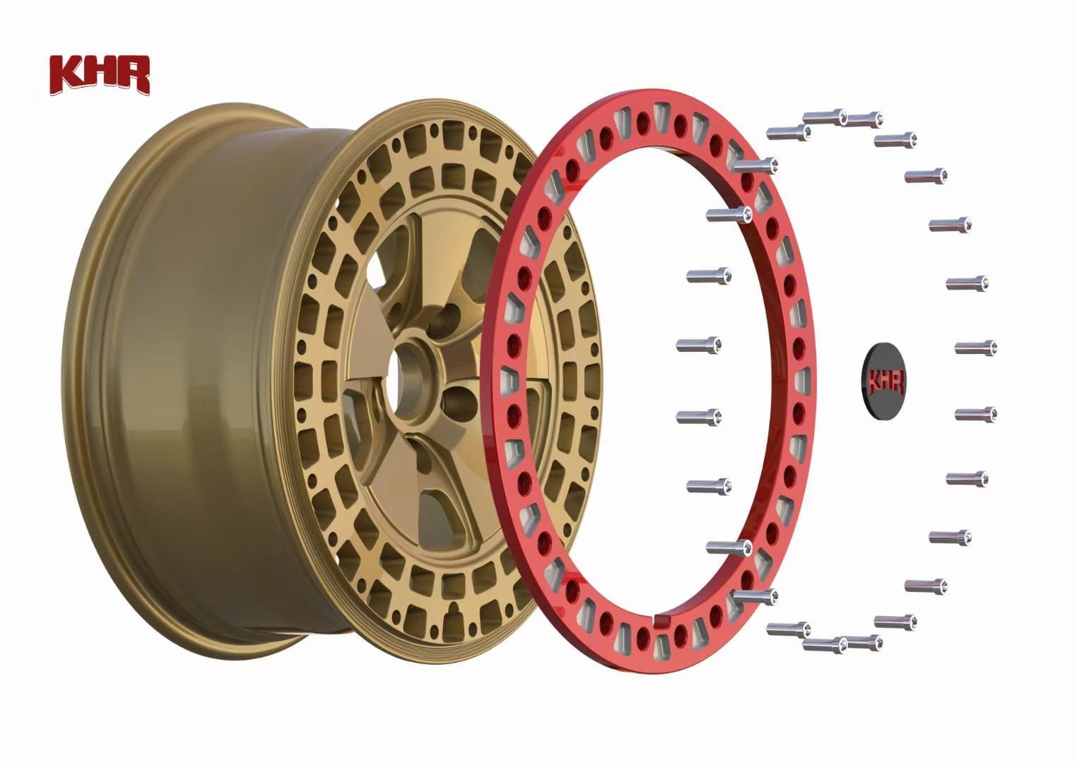 Precision-manufactured forged wheel with custom logo application