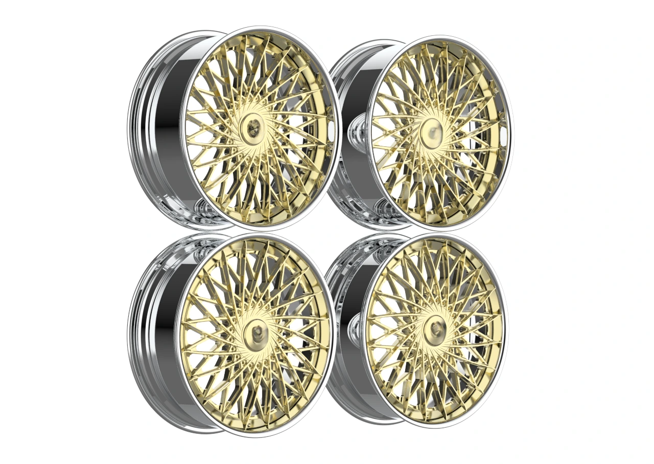 Custom forged CAD and 3D rendering example 2